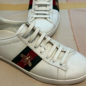 Gucci Ace Women’s white sneakers size 37
